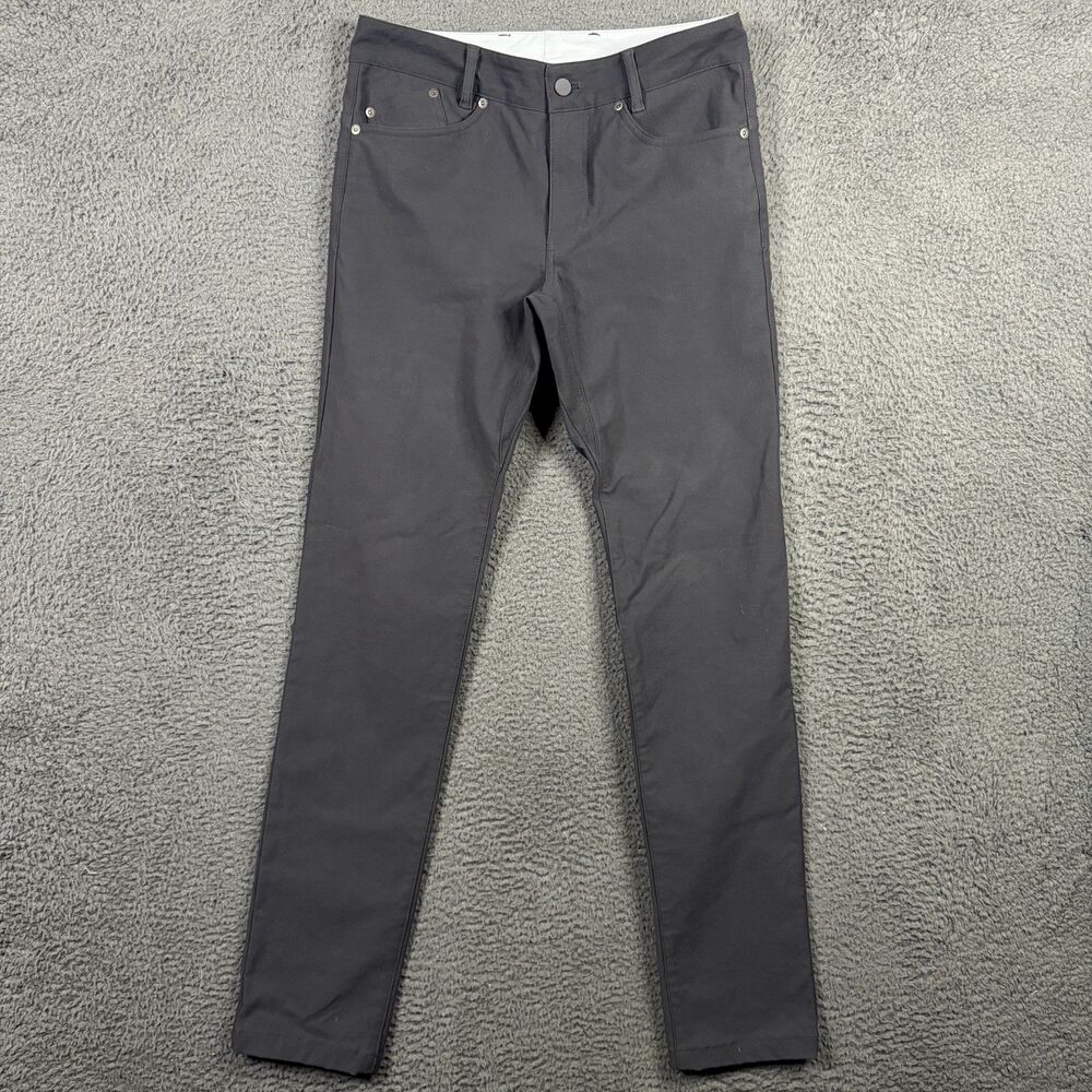 OUTLIER Pants Mens 30x33 Gray Slim Fit Dungarees Stretch Nyon Casual Industrial